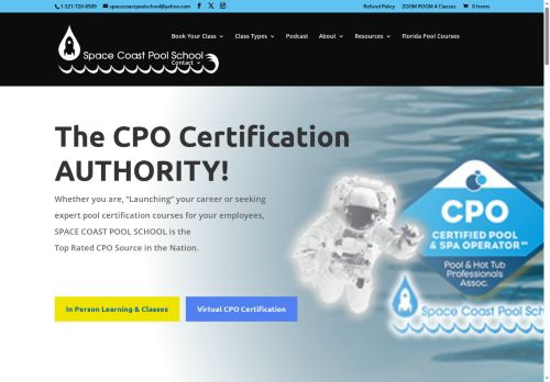 spacecoastpoolschool.com capture - 2025-05-20 14:28:57