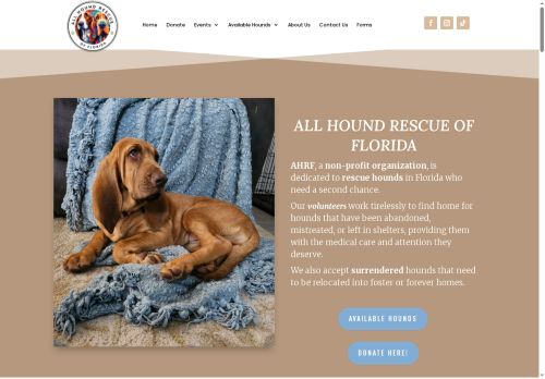 allhoundrescue.org capture - 2025-05-20 14:52:06