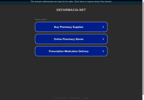 defarmacia.net capture - 2025-05-20 18:36:15