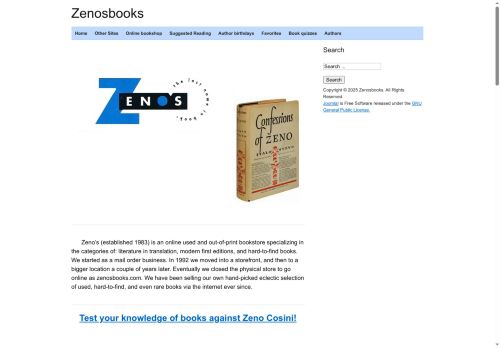 zenosbooks.com capture - 2025-05-20 20:36:05