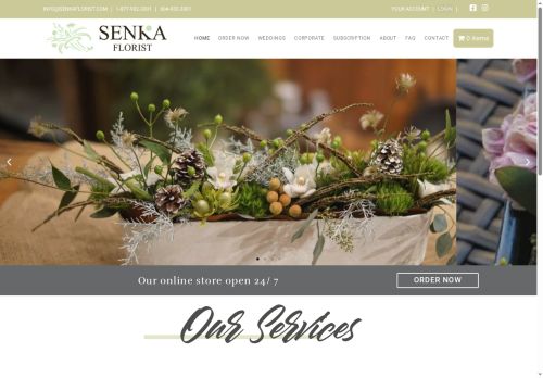 senkaflorist.com capture - 2025-05-20 20:58:30