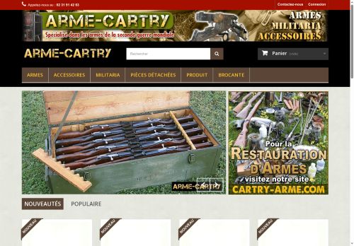 arme-cartry.com capture - 2025-05-20 21:52:38