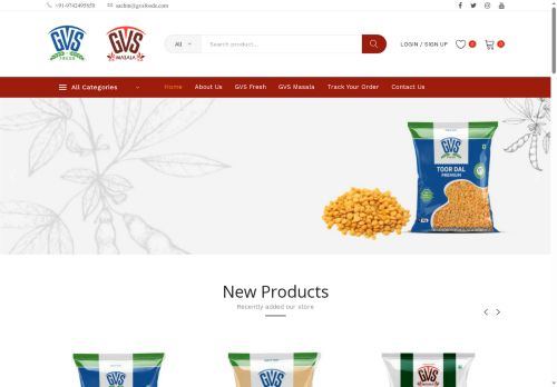 gvsfoods.com capture - 2025-05-20 21:54:10