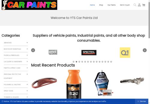 ytscarpaints.co.uk capture - 2025-05-20 22:18:32