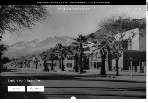 palmspringshistoricalsociety.net capture - 2025-05-20 22:55:33