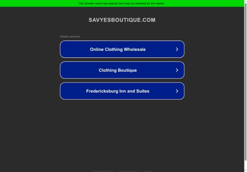 Savy E's Boutique capture - 2025-05-20 22:59:35