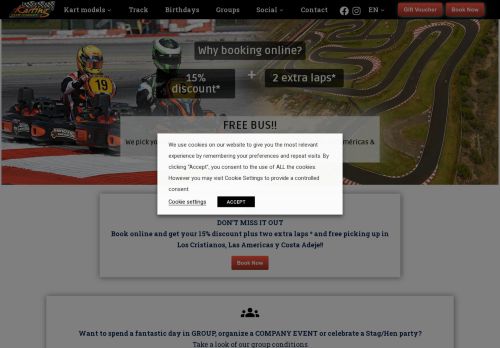 kartingtenerife.com capture - 2025-05-20 23:21:19