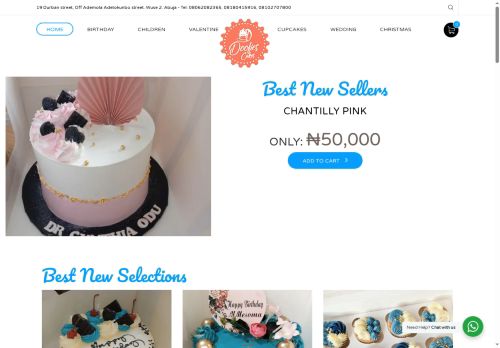 doofiescakes.com capture - 2025-05-21 00:33:02