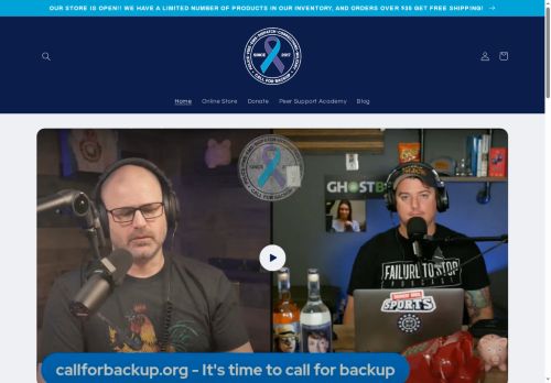 callforbackup.org capture - 2025-05-21 01:23:22