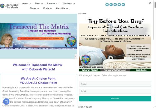 transcendthematrix.com capture - 2025-05-21 02:09:51