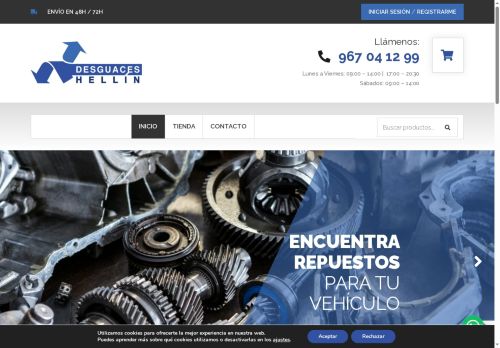 desguacehellin.com capture - 2025-05-21 02:23:06