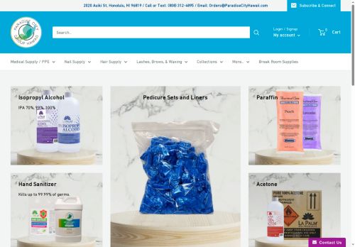 paradisecitybeautysupply.com capture - 2025-05-21 02:46:49