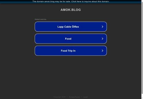 amok.blog capture - 2025-05-21 03:10:03