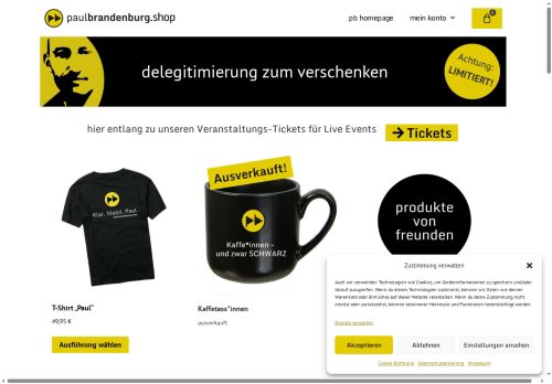 paulbrandenburg.shop capture - 2025-05-21 05:47:31