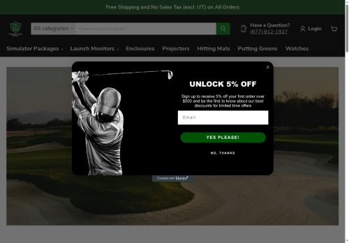 Indoor Golf Depot capture - 2025-05-21 06:14:50