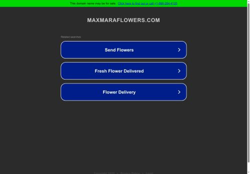 maxmaraflowers.com capture - 2025-05-21 07:08:21