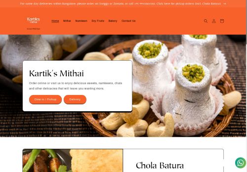kartiksmithai.com capture - 2025-05-21 07:38:26