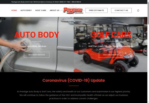 prestigeautobodyandgolfcars.com capture - 2025-05-21 08:14:48