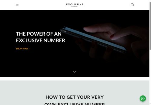exclusive-numbers.com capture - 2025-05-21 09:34:35