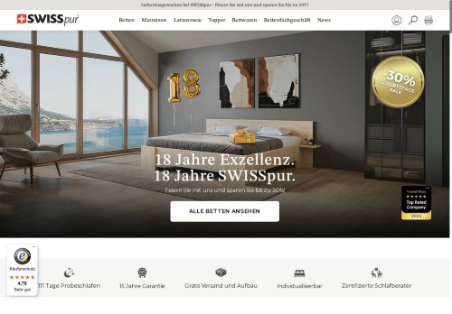 swisspur-shop.ch capture - 2025-05-21 10:25:37