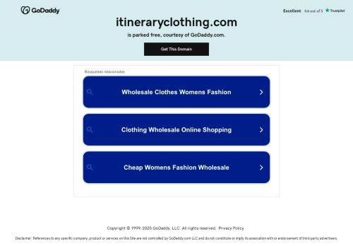 itineraryclothing.com capture - 2025-05-21 12:39:06