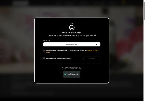 arizer.xyz capture - 2025-05-21 14:07:51