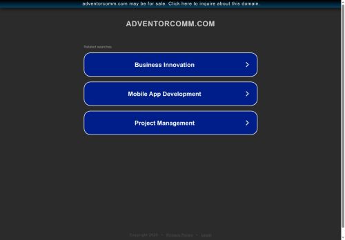 adventorcomm.com capture - 2025-05-21 16:44:57