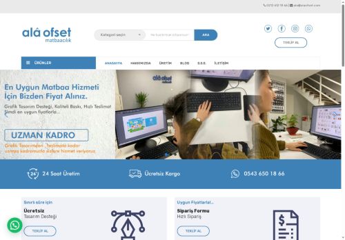 alaofset.com capture - 2025-05-21 17:38:10