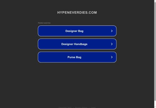 hypeneverdies.com capture - 2025-05-21 17:49:18