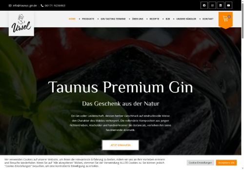 taunus-gin.com capture - 2025-05-21 19:30:57