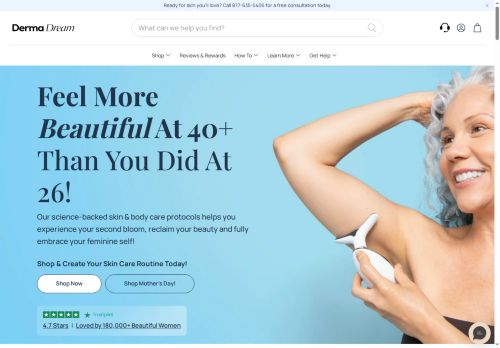 get-mydermadream.com capture - 2025-05-21 20:16:21