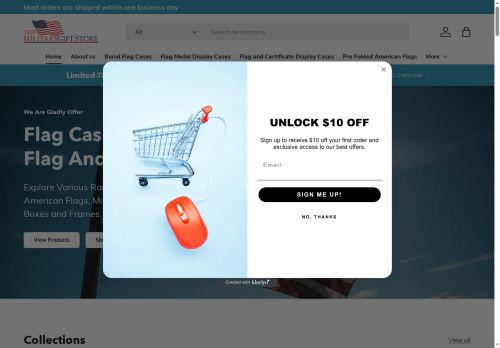 themilitarygiftstore.com capture - 2025-05-21 20:23:19