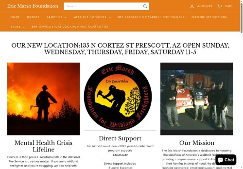 ericmarshfoundation.org capture - 2025-05-21 20:52:05