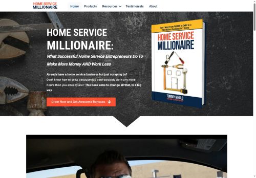 homeservicemillionaire.com capture - 2025-05-21 22:20:05