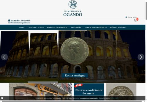 numismaticaogando.com capture - 2025-05-21 22:47:31