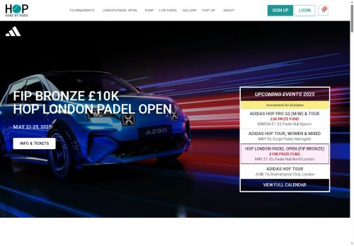 homeofpadel.co.uk capture - 2025-05-21 23:11:13