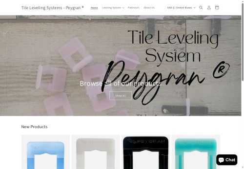 tilelevelingsystems.shop capture - 2025-05-21 23:29:09