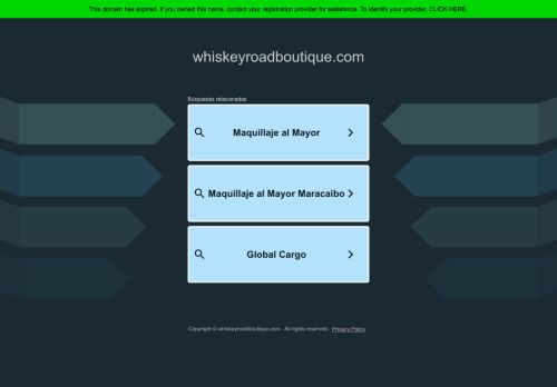 whiskeyroadboutique.com capture - 2025-05-21 23:41:39