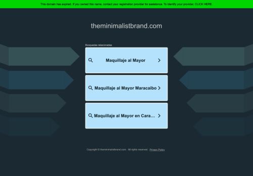 theminimalistbrand.com capture - 2025-05-21 23:43:46