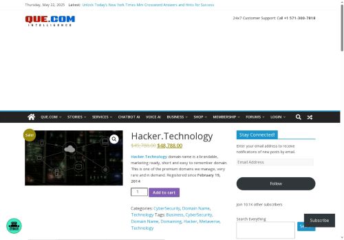 hacker.technology capture - 2025-05-22 00:28:05