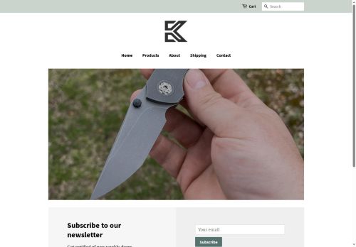 eutslercustomknives.com capture - 2025-05-22 02:58:42