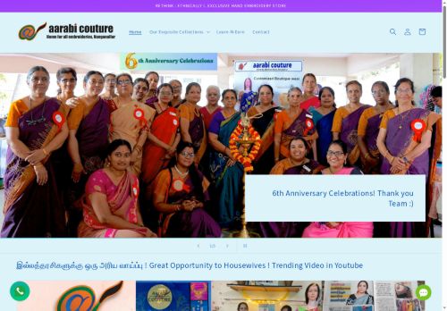 aarabicouture.com capture - 2025-05-22 03:55:04