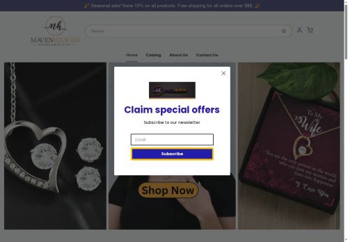 mavenheaven.com capture - 2025-05-22 04:17:03