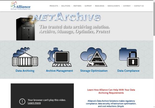 Alliance Storage Technologies capture - 2025-05-22 06:02:30