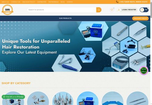 guruhairinstruments.com capture - 2025-05-22 08:30:59