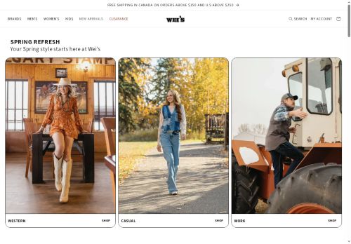 weiswesternwear.com capture - 2025-05-22 09:30:11