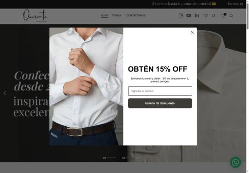 quarantamoda.com capture - 2025-05-22 09:32:19