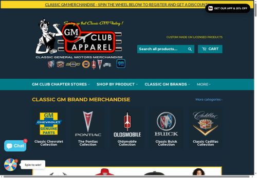 gmclubapparel.com capture - 2025-05-22 09:54:25