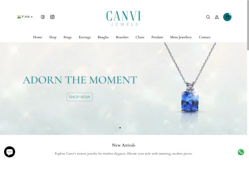canvijewels.com capture - 2025-05-22 11:35:32
