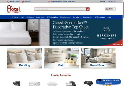 Hotel Supply Depot capture - 2025-05-22 12:58:07